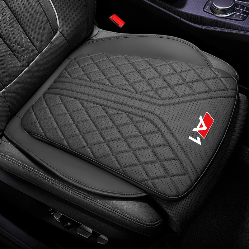 Car Seat Cushion For Audi A1 Sportback 3D Embroidered Thickened Seat Protector Pad Front & Rear Seat Covers Auto Accessories