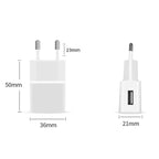 5V 2A USB Charger Travel Wall Charging Head Mobile Phone Dual USB Charger AC Adapter Portable EU Plug For iPhone Xiaomi Samsung Car Mobile World