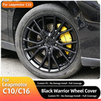For Leapmotor C10 C16 Special Wheel Hub Cover With Full Coverage And Black Warrior Appearance Upgrade Accessories