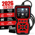 Professional Obd2 Diagnostic Scanner Tool, USB Powered, Engine Fault Detector, Code Reader, Battery Tester, I/M Readiness Status, Code Eraser, Supports 10 Languages, Suitable for All Obd Ii Protocol Cars Manufactured since 19 Car Mobile World