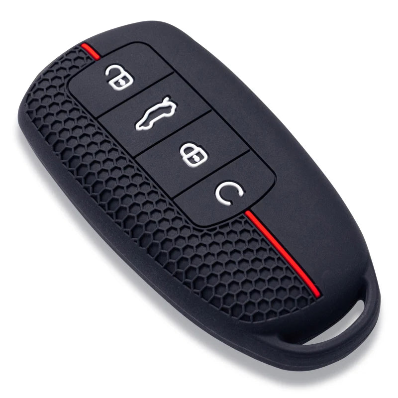 Car Key Case Full Cover for Chery Omoda C5 E5 C9 Omoda 5 9 EV PHEV 2024 2025 Protection Key Bag Keychain Accessories
