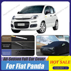 For Fiat Panda Outdoor Protection Full Car Covers Snow Cover Sunshade Waterproof Dustproof Exterior Car Accessories Car Mobile World