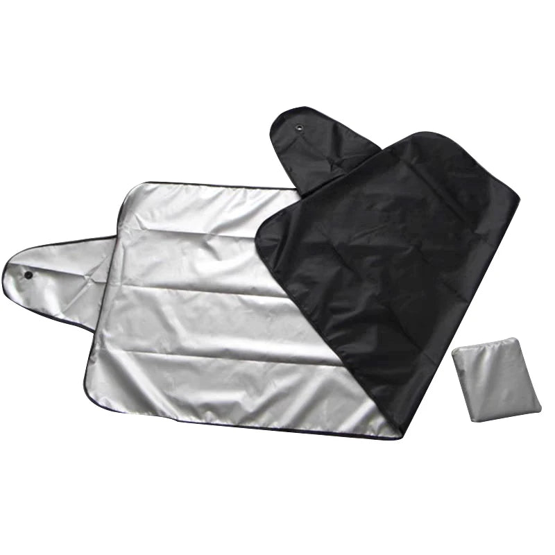 1Pc Car Windshield Protector Anti-falling leaves Sun Shade Dust Frost Freezing Snow Windshield Cover Car Exterior accessories Car Mobile World