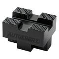 Universal Rubber Pinch Weld Jack Pad Adapter for Scissor Jack Lift Protects Undercarriage Prevents Scratches Car Kit CM World
