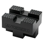 Universal Rubber Pinch Weld Jack Pad Adapter for Scissor Jack Lift Protects Undercarriage Prevents Scratches Car Kit CM World