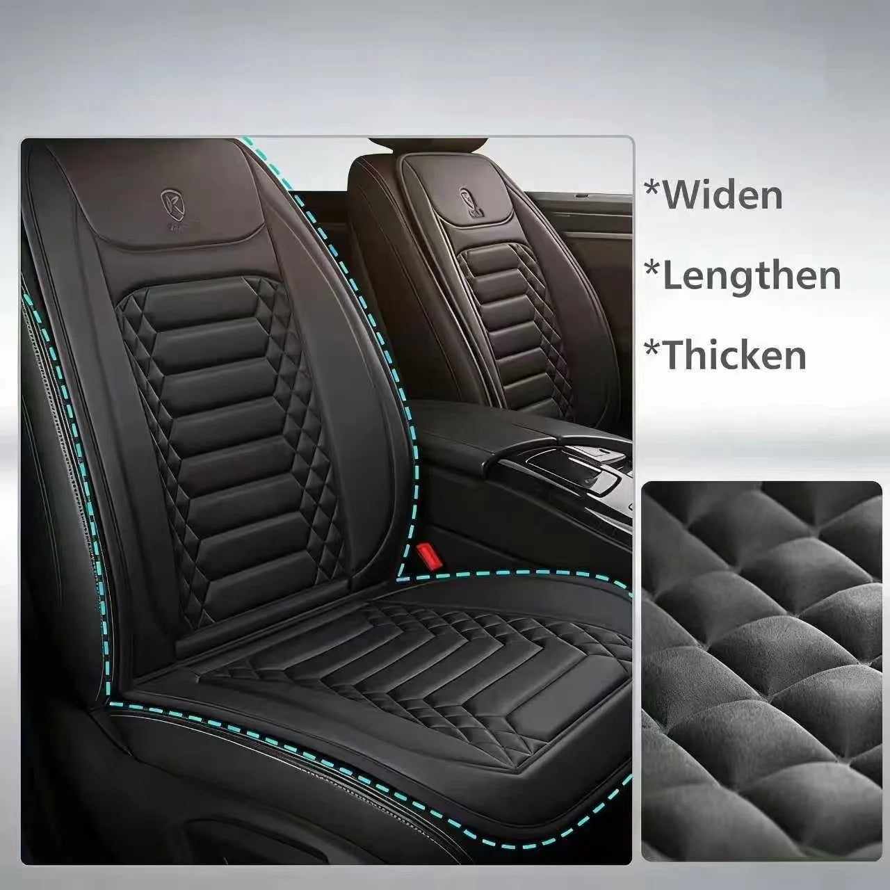 1/2pcs Winter Heated Car Seat Cover 12V Heating Warmer Car Seat Cushion Auto Universal Car Seat Protector Cloak Cover Pads Set CM World