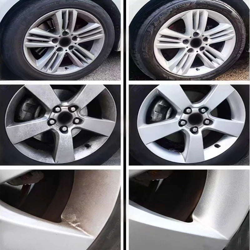 useful 190ml Car lron Remover Protect PaintWheels and Brake Rim Metal Dust & lronPowder Remover Wheel Cleaner Tire Shine CM World