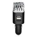 Car Air Purifier Mini Negative Ion Purifier Dual USB Car Charger USB Car Air Freshener Air Purifier Oxygen Bar Air Freshener CM World