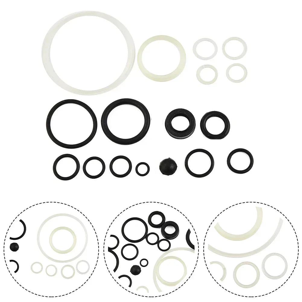 3 Tons Horizontal Jack Accessories Hydraulic Plunger Piston Oil Seal Ring Small O-Ring / Horizontal 3 TON Repair Kit CM World