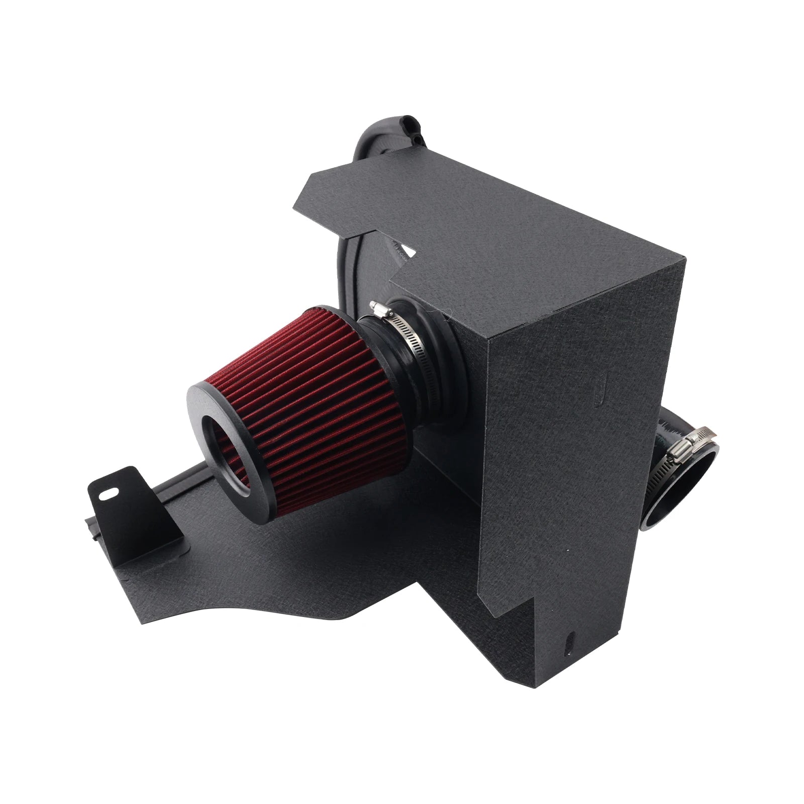 2018+ High Flow Cold Air Intake Kit - Dry Air Filter + Heat Shield For Audi Q5 B9 2.0T 45 TFSI Engine Parts CM World