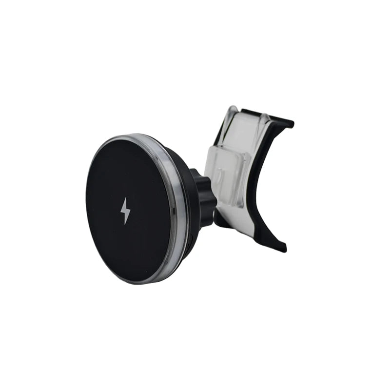 For BMW 5 Series I5 G60 X5 X6 IX 2023 2024 2025 Car Front Air Outlet Phone Magnetic Wireless Charger Holder 15W Accessories Trim CM World