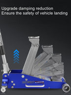 Horizontal hydraulic jack tire changing auto repair tool small car SUV off-road vehicle aluminum iron jack