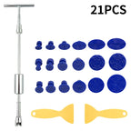 Auto Paintless Dent Repair Tools EU glue gun T-shaped Puller for Cars Vehicle Dent Remover Auto Hail Repair Accessories CM World