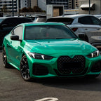 High Glossy PET Isle of Man Green Metallic Vinyl Wrap Film Waterproof Car Stickers Adhesive Vinyl Auto Motorcycle Accessories