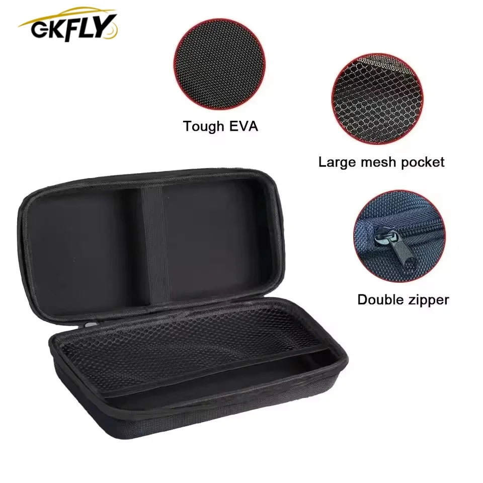 GKFLY Starting Device Hard EVA PU Cover Case Waterproof Storage Bag For Car Jump Starter Plastic Sealed Tool Box Safety Equiment