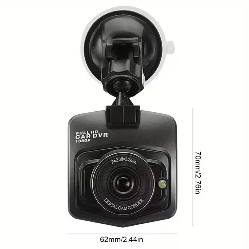 1080p universal in-car dashcam with a 2.2-inch LCD screen – continuous recording, 24/7 parking surveillance and motion detection, no batteries required Car Mobile World
