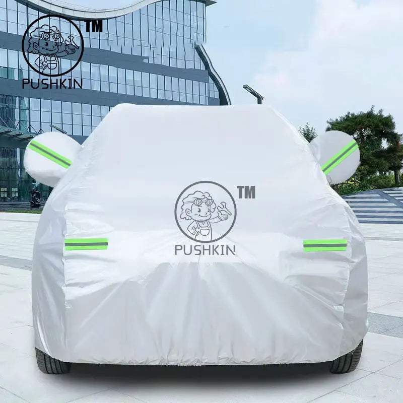 Car Cover For JAECOO J5 2026 2027 Outdoor Sun Shade Anti-UV Rain Snow Fog Resistant Cover Dust Proof Car Mobile World