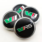 4Pcs 60mm Car Wheel Hub Caps Cover Rim Logo V VRS Badge For Skoda Fabia Octavia Rapid Kodiaq Superb A4 A5 Mk3 karoq Accessories