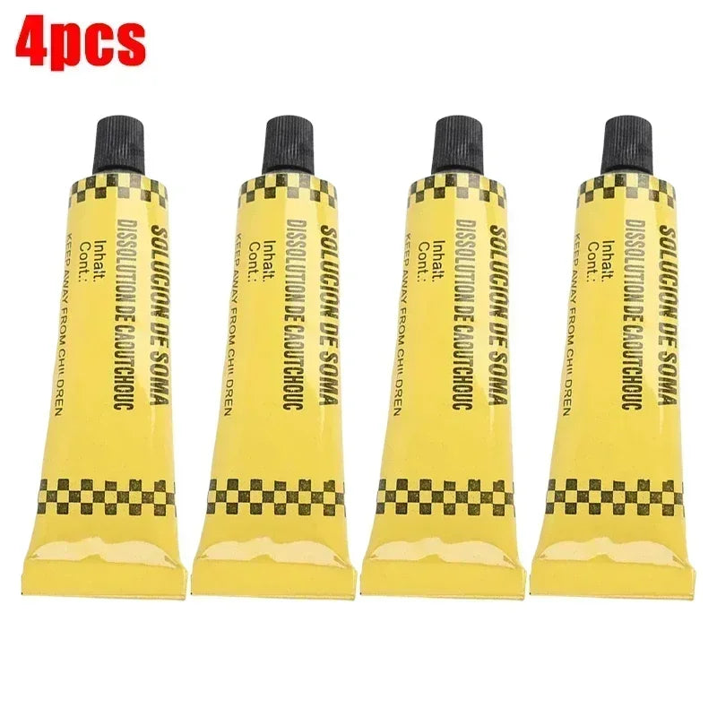 Car Tire Repair Tool Tire Repair Kit Studding Tool Set Auto Bike Tubeless Tire Tyre Puncture Plug Garage Tools with Rubber Strip