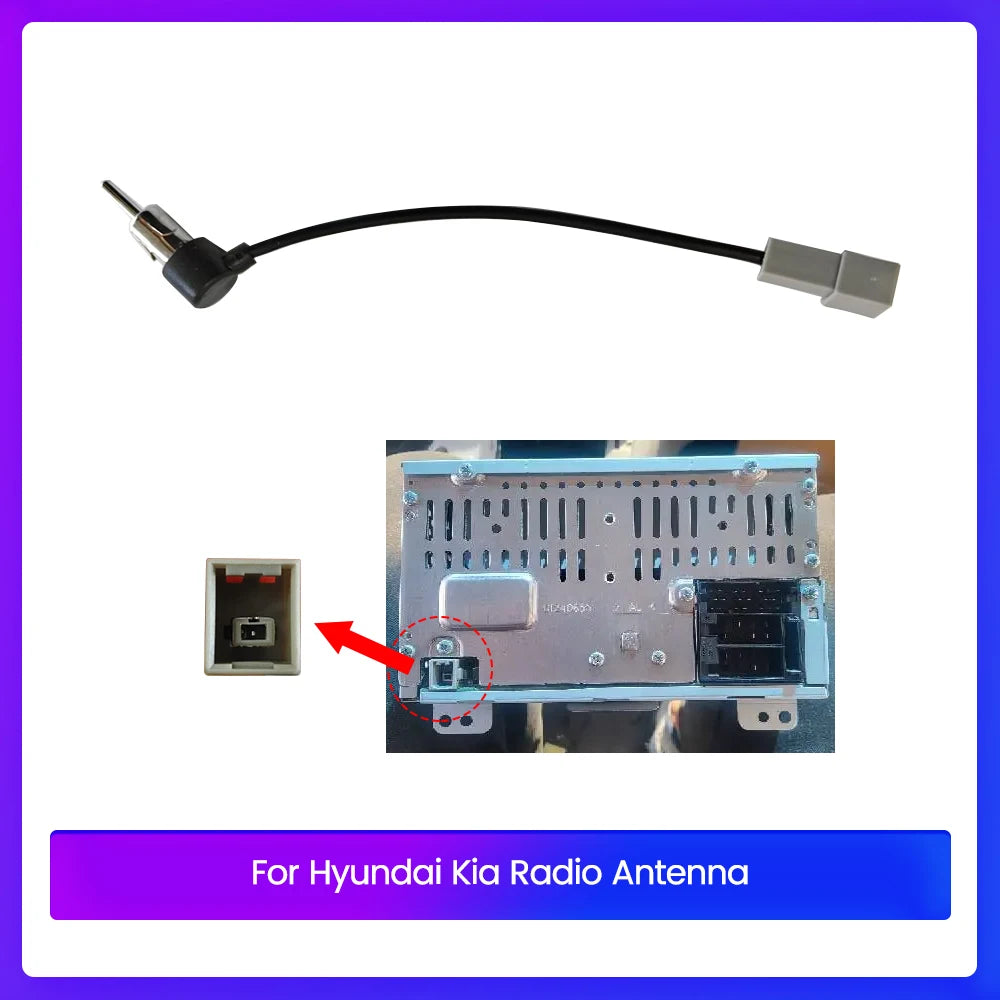 Power Cable For Hyundai Kia Android Car Radio Stereo Car Audio MP5 Player GPS Central Automotive Multimedia Player Accessories CM World