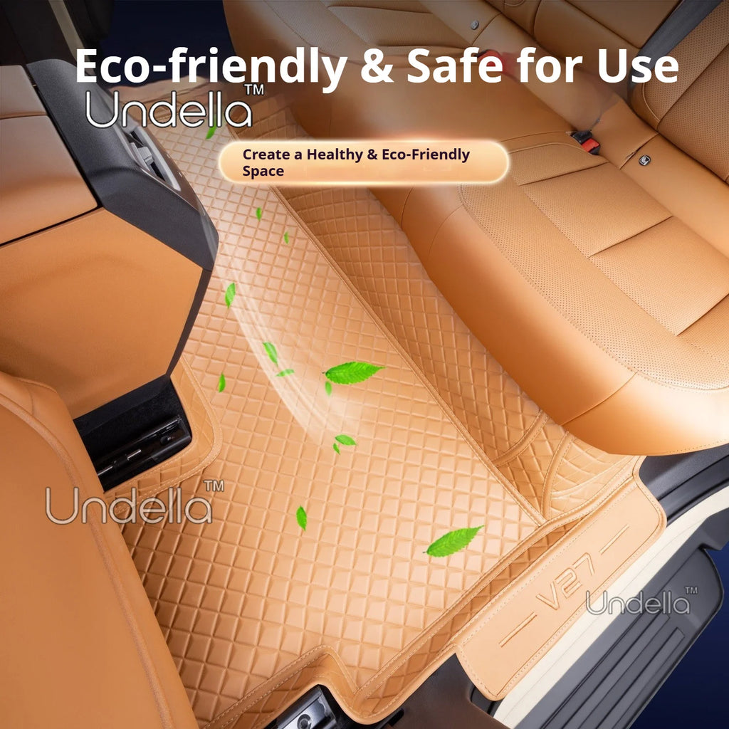 Full Surround Floor Liners For iCAUR V27 Esteo V27 2026 2027 All Weather Waterproof Car Floor Mat Anti‑Slip Interior Accessories