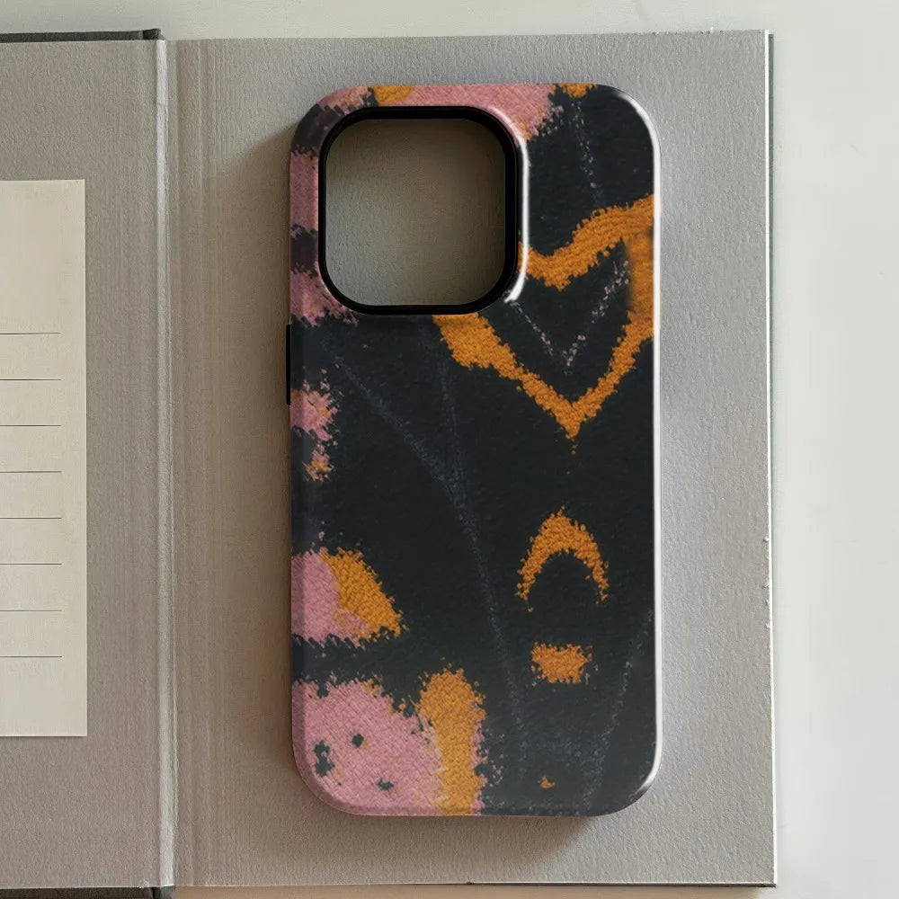 Luxury Clmj BUGR Abstract retro art Phone Case for iPhone 17 16e 16 15 14 13 12 11 XR XSMAX Air Pro Max Plus Double-layer Cover
