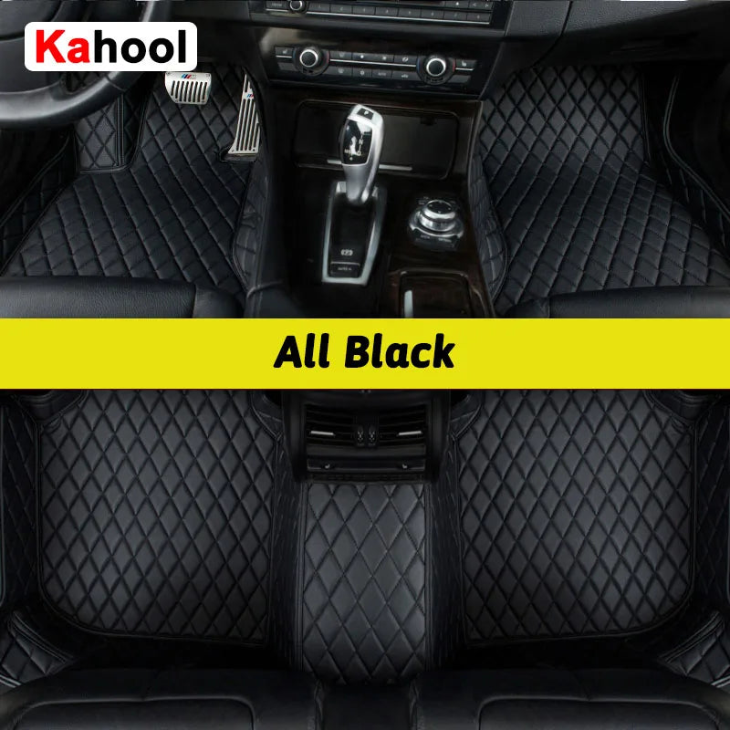 KAHOOL Custom Car Floor Mats For Bentley Bentayga Auto Carpets Foot Coche Accessorie