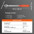SucceBuy 1/2" 1/4" 3/8" Mechanical Torque Wrench Set Precision Pointer Hand Tools Torque Wrench Mechanical Car Repair Tool