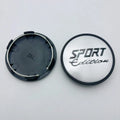 4pcs Car Wheel Center Caps 62mm ( Clips 57MM ) Wheel Hub Hubcaps Rim Dust Cover Sport Edition Logo Emblem Badge Car Accessories
