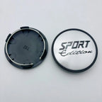 4pcs Car Wheel Center Caps 62mm ( Clips 57MM ) Wheel Hub Hubcaps Rim Dust Cover Sport Edition Logo Emblem Badge Car Accessories
