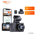 Vantrue E2 Dashcam Front and Rear 2.7K + 2.7K Dual Dash Camera Voice Control WiFi GPS Night Vision 2.0 24H Parking Mode Car Mobile World