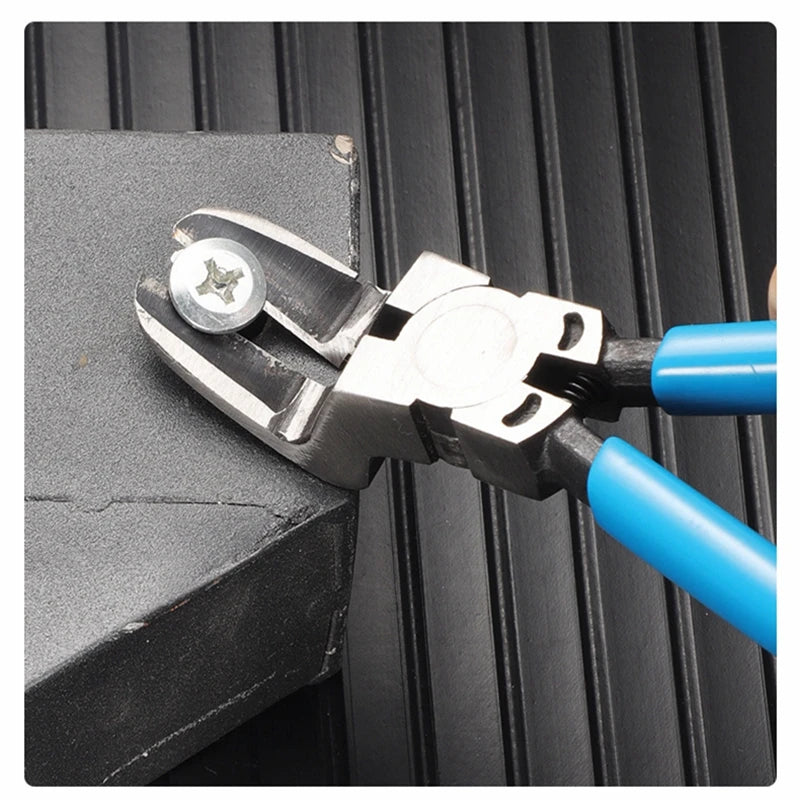 Multifunctional Car Clip Pliers Diagonal Pliers Car Rivet Tightening Pliers Wire Stripping Plier Staple Screwdriver Removal Tool CM World