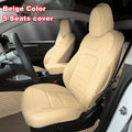 For Tesla Model 3 Y 2017 - 2025 Car Seats Cover Nappa Leather Full Surround Style Factory Wholesale Price Interior Accessories CM World