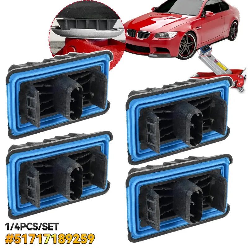 1/4pcs 51717189259 Under Car Jack Lift Jacking Point Support Pad Plug Block Cover for BMW X3 X4 X5 X6 E70 E71 E72 F26 F25 F15 CM World