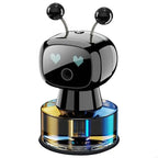 Innovative Robot Car Air Purifier Scent Diffuser with Usb Charges Port Creative Robot Design Car Air Freshener Car Mobile World