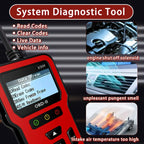 2025 Newest Model OBD2 Scanner Diagnostic Tool - Complete Fault Code Reader, Clear Error Codes, Data Stream, I/M Readiness Car Mobile World