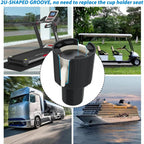 GloBosenPur Car Cup Holder - Extender Suitable for car storage box,With adjustable base,Compatible Yeti 20/26/30 Ounce(about 850 CM World