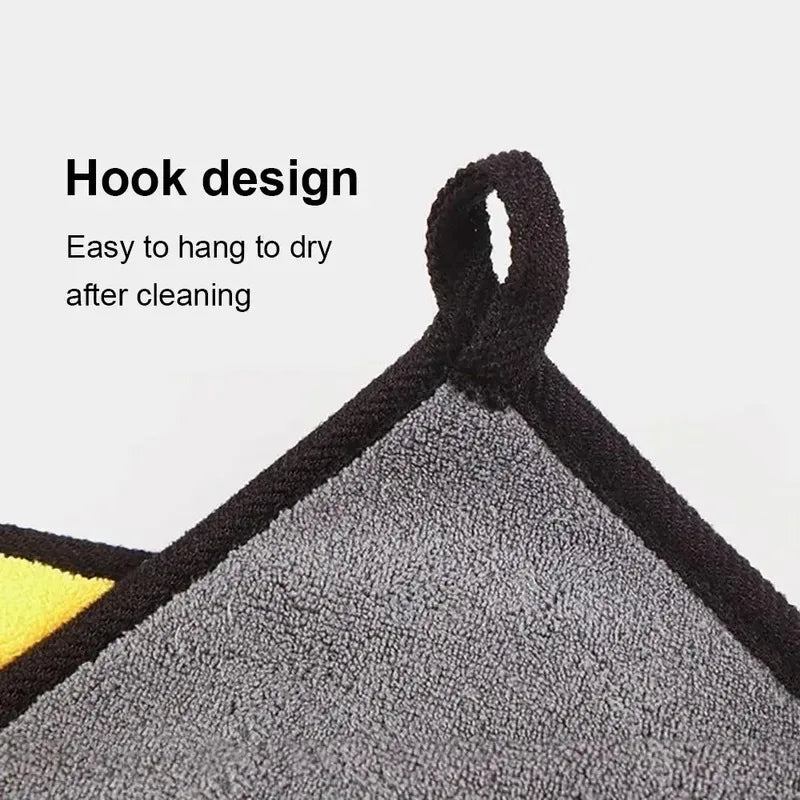 1-15PCS Microfiber Cleaning Towel Car Cleaning Cloths Professional Detailing Car Drying Microfiber Towel Wash Towel Accessories