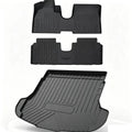 Use for 2007-2011 Honda CRV Car Carpet For Honda CRV Car Floor Mat Trunk Mat Full Set Trim to Fit for CRV Waterproof Floor Mat