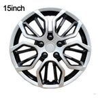 Universal 15" Car Wheel Trims Hub Cover Rim Center Clip Hubcap On Wheel 10 Car Accessories Spoke Decorative Cover CM World