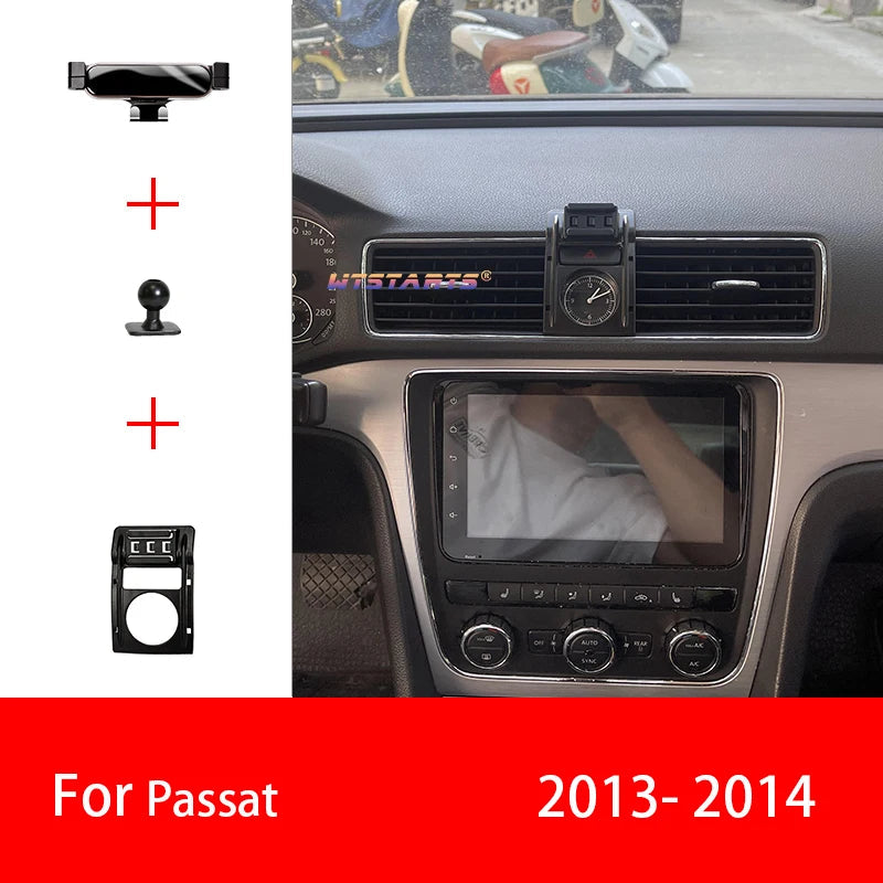 Car Phone Holder Mobile Mount Stand For Volkswagen Passat B7 B8 B9 2011-2023 Adjustable GPS Special Navigation Bracket CM World