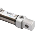 MI10/12/16/20/25-10*25X30X50X75-S-CA Small Stainless Steel mini Air Pneumatic Cylinder Double Acting