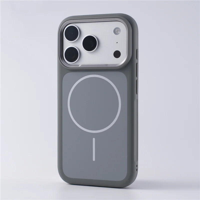 Original Double Color for Magsafe Case For iPhone 17Air 17Pro 17Pro Max Matte Magnetic Wireless Charge Hard Protective Cover Car Mobile World