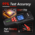 2026 KONNWEI KW700 Professional Car Battery Tester 12V/24V 100-2000CCA With Built-in Print Function Cranking Charging Test Tool