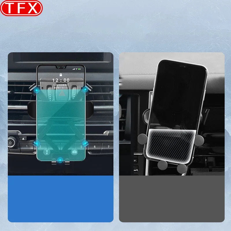 For BMW 2 Series 2014-2021 F22 F23 Car Styling Mobile Phone Holder Air Vent Mount Gravity Bracket Stand Modified Accessories
