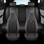 Universal Five-Seater Car Seat Cover with Integrated Headrest Cover Suitable for Most Cars Vehicle Seat Cushion Protector CM World