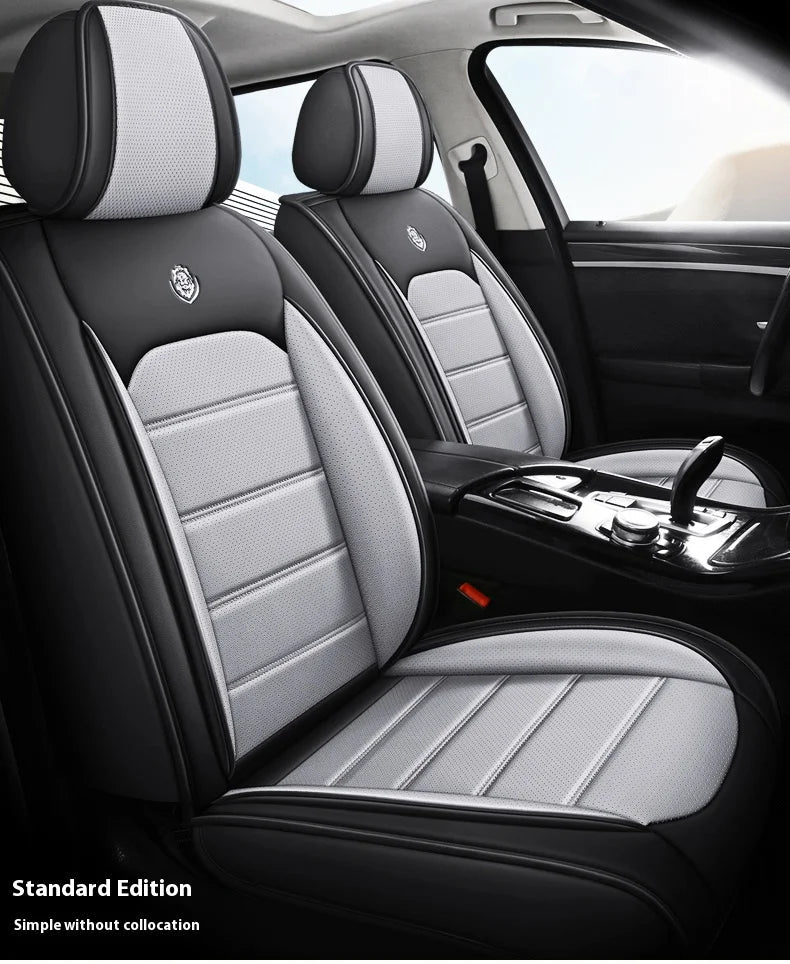 Universal Front Seat 2 Seat Car Seat Covers for SUVs And Sedans Durable Breathable And Easy to Clean Auto Seat Protector CM World