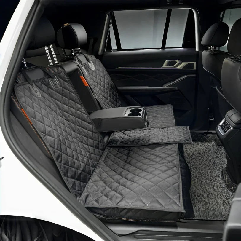 Dog Car Seat Cover, Back Seat Cover for Dogs Pet Car Seat Protector Waterproof Bench Car Seat Cover, Non-Slip Reat Seat Cover