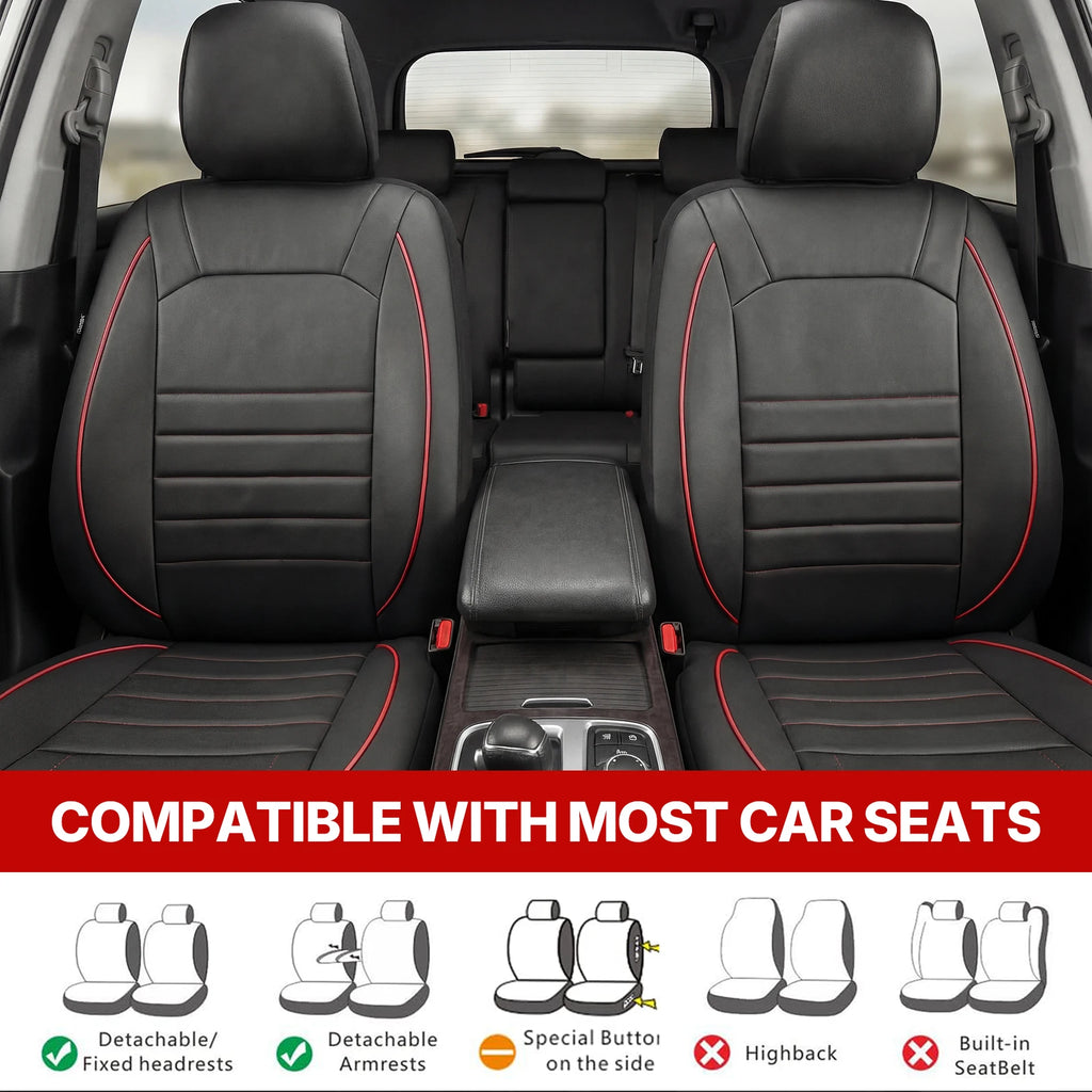 PU Front Seat Car Seat Covers Auto Interior Accessories Car Seat Products