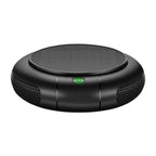Car Air Purifier Solar/USB Powered, HEPA Filter & Negative Ion, Remove PM2.5/Smoke/Dust, 1200mAh Portable Auto Air Cleaner Car Mobile World